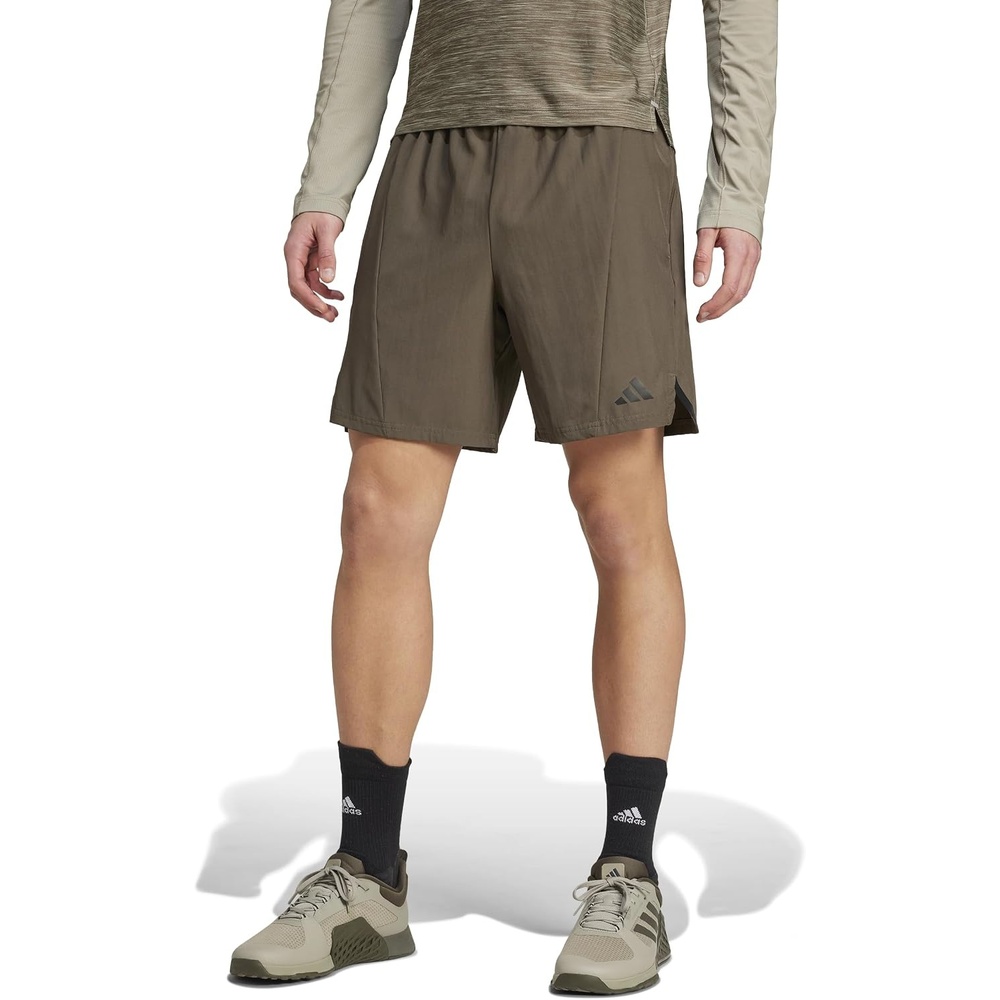 image:imageadidas Mens Designed For Training Workout ShortsShadow Olive