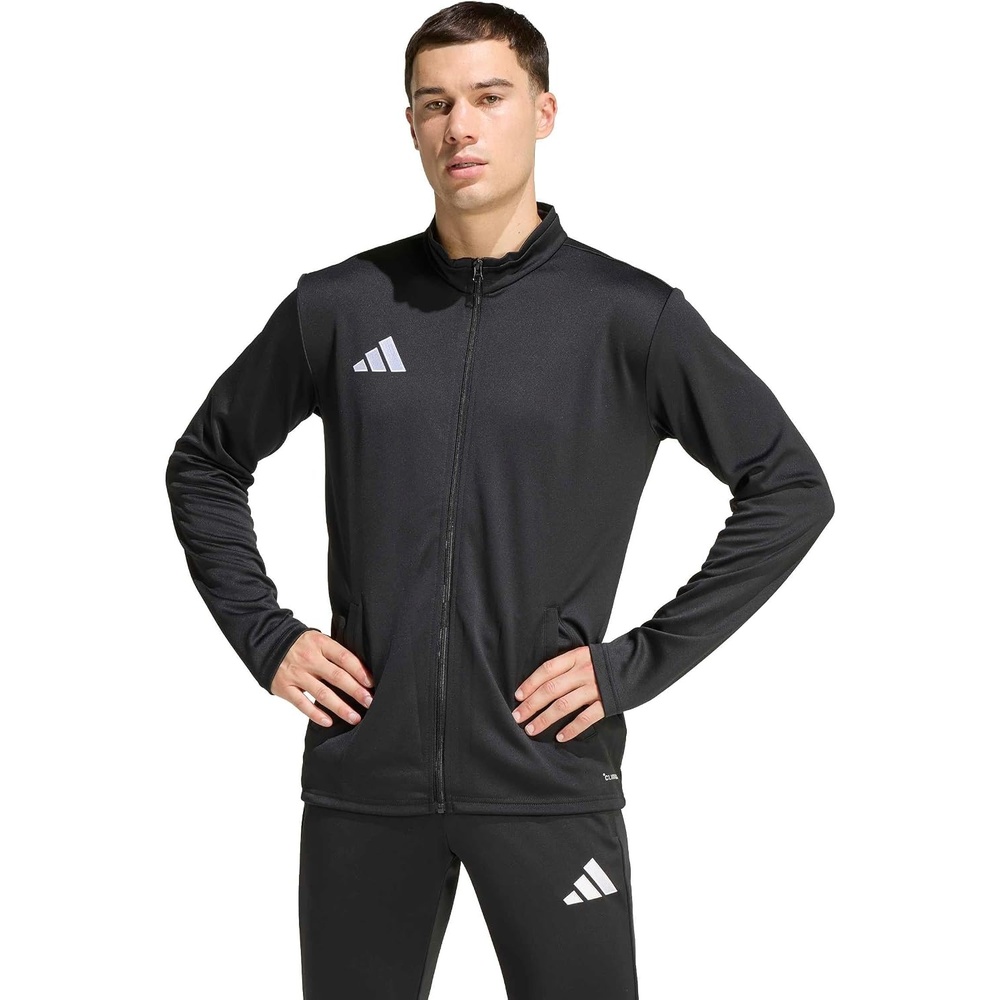 image:imageadidas Mens Entrada 26 Track JacketBlackWhite