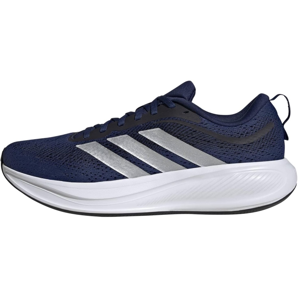 image:imageadidas Mens Response Pace Sneakers Shoes Casual  WhiteDark BlueMatte SilverBlack