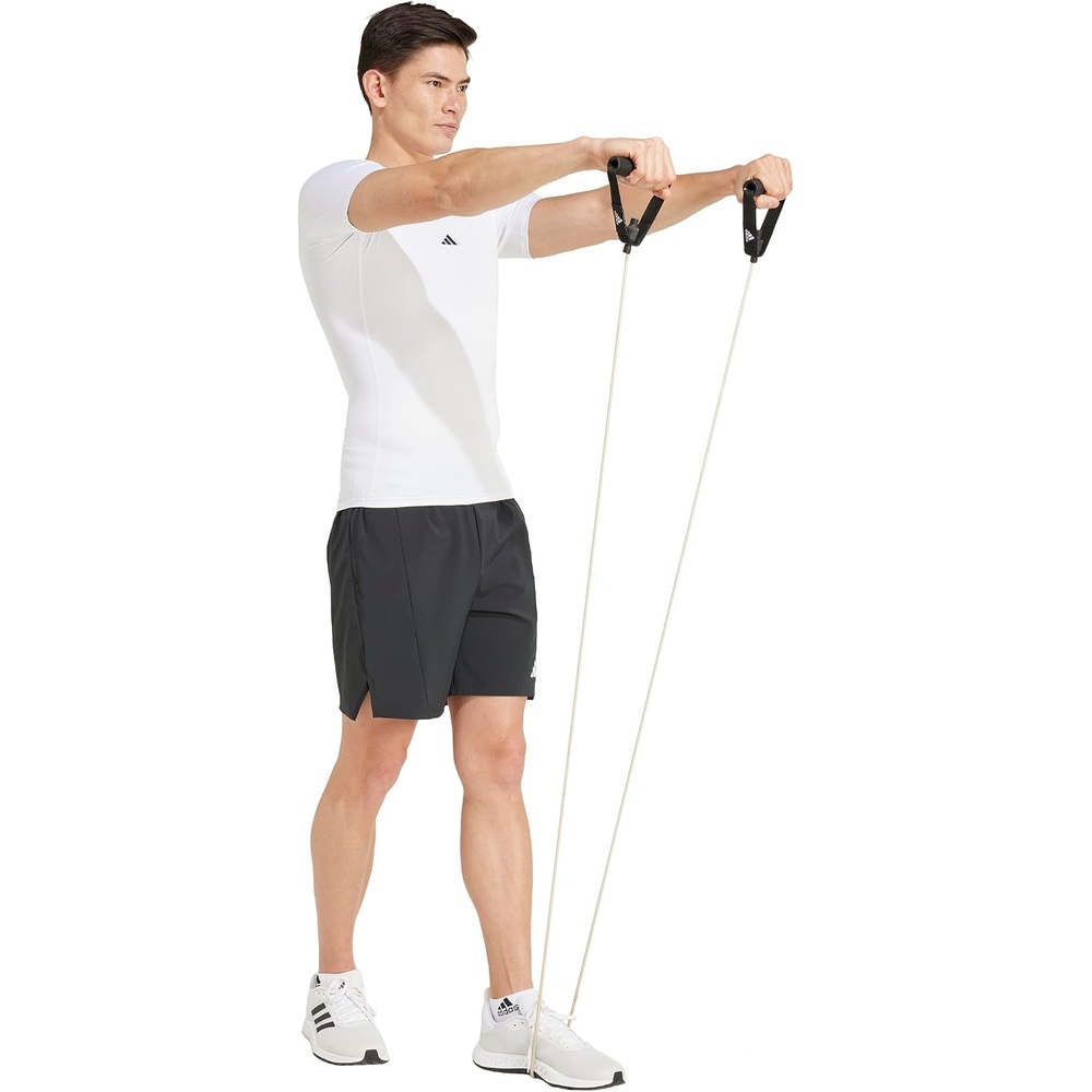 image:imageadidas Mens Techfit Compression Casual Tops Casual BlackWhite