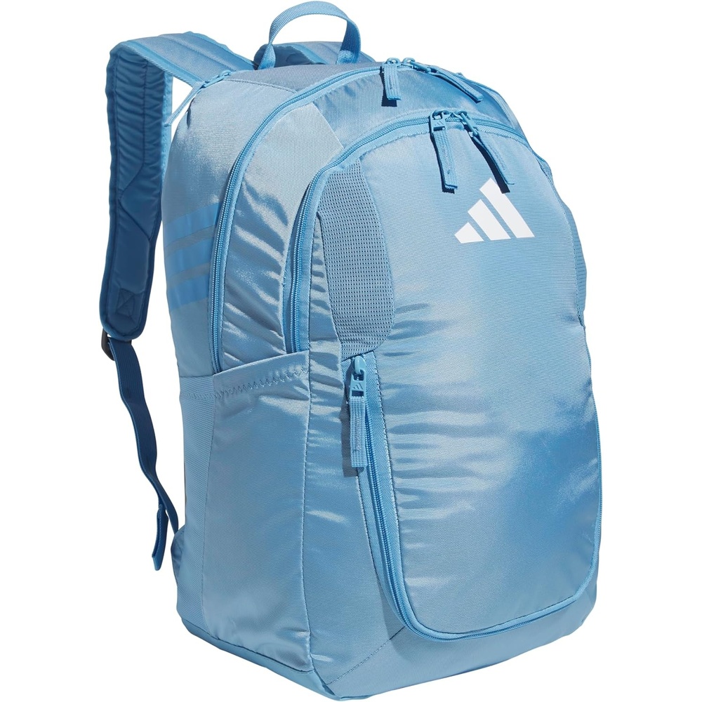image:imageadidas Stadium Soccer Backpack 36L  Padded Laptop Sleeve Holds A Size 5 Ball Vented Gear Pocket Stays Dry On Wet Fields School Gym amp Travel ReadyTeam Light Blue4