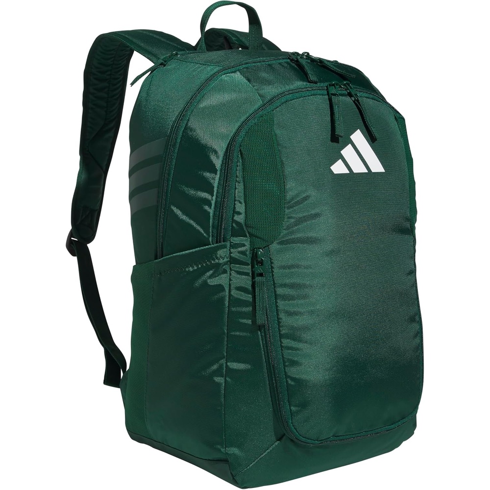 image:imageadidas Stadium Soccer Backpack 36L  Padded Laptop Sleeve Holds A Size 5 Ball Vented Gear Pocket Stays Dry On Wet Fields School Gym amp Travel ReadyTeam Dark Green4