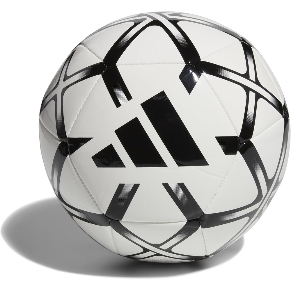 image:imageadidas Starlancer Club Soccer BallWhiteBlack