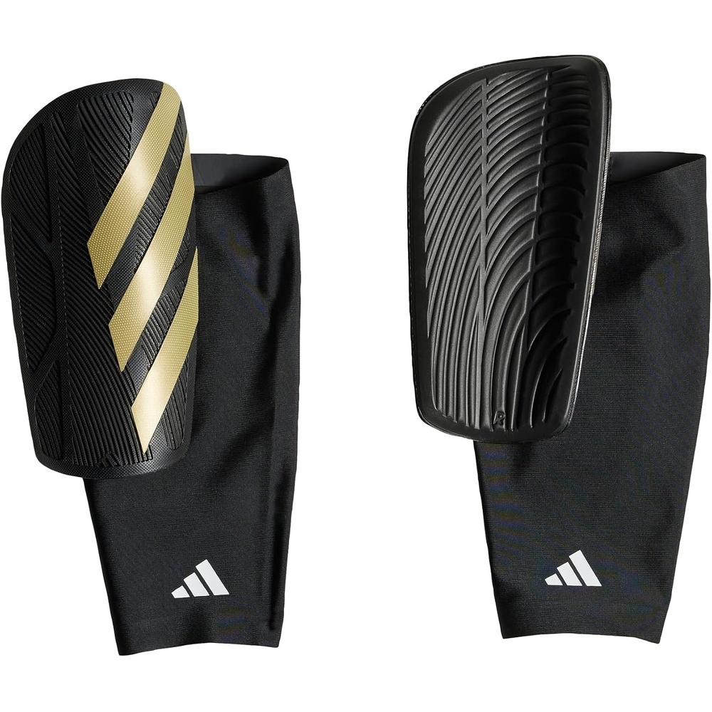 image:imageadidas Unisex Adult Tiro Soccer Shin GuardsBlackGold MetallicWhiteCompetition