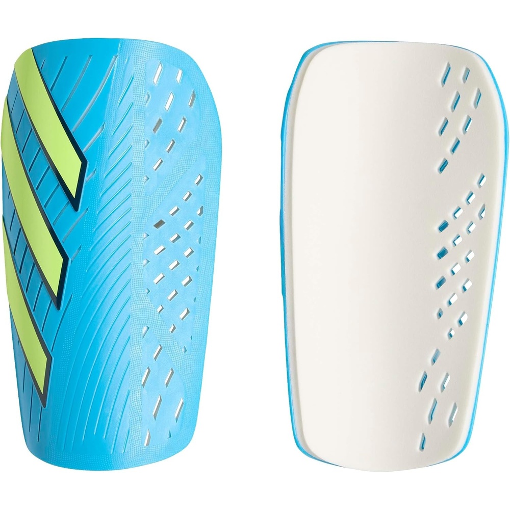 image:imageadidas Unisex Adult Tiro Soccer Shin GuardsLucid AquamarineSolar YellowDusky PetrolClub