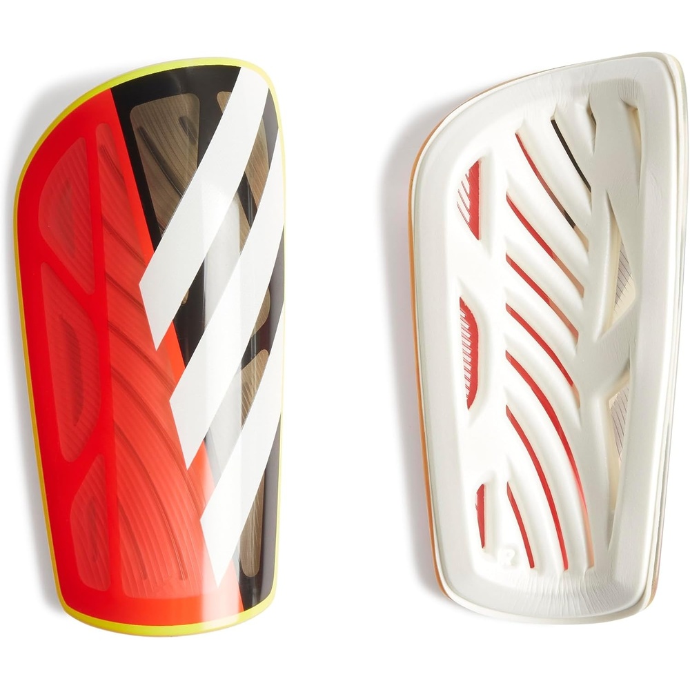 image:imageadidas Unisex Adult Tiro Soccer Shin GuardsSolar RedBlackWhiteLeague