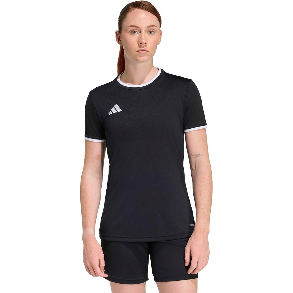 image:imageadidas Womens Entrada 26 JerseyBlackWhite