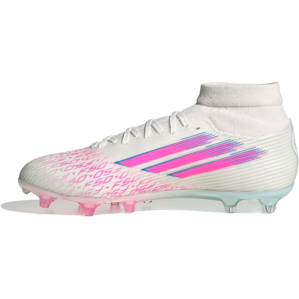 image:imageadidas Womens F50 Sparkfusion League Firm Ground Soccer ShoesWhiteLucid PinkWhite