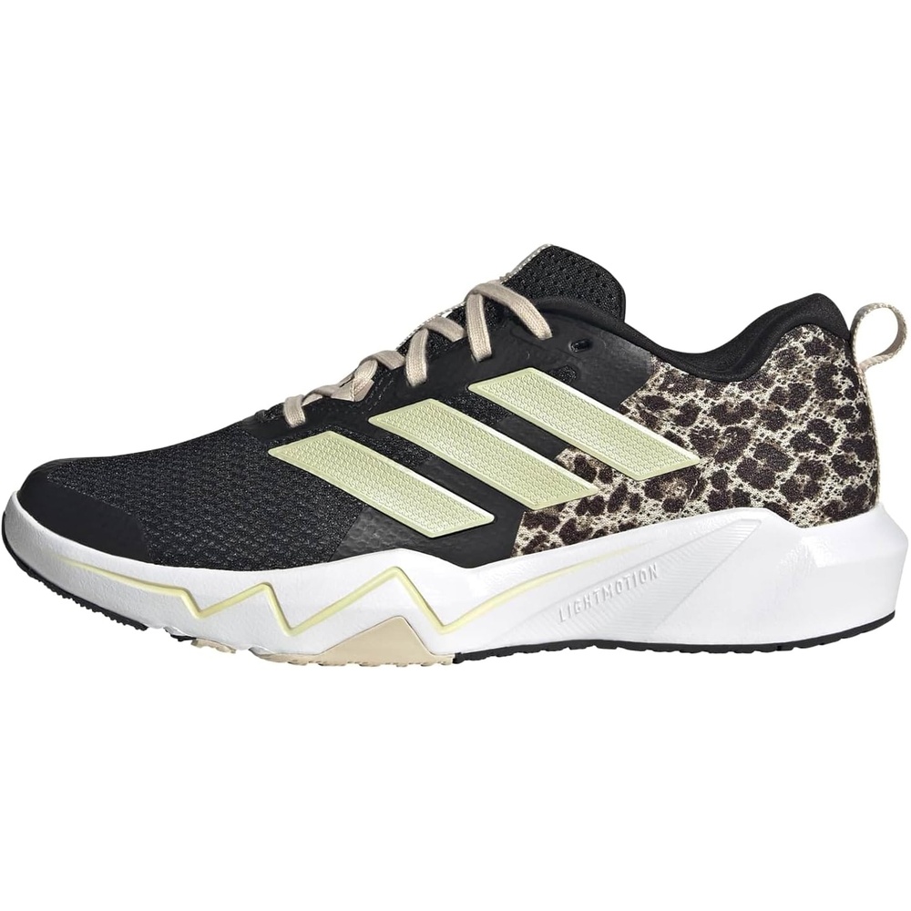 image:imageadidas Womens Rapidmove Go Training Sneakers Shoes PinkBlackIce Gold MetallicCrystal Linen