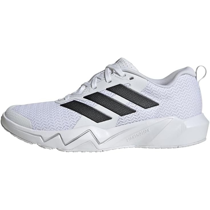 image:imageadidas Womens Rapidmove Go Training Sneakers Shoes PinkWhiteBlackSilver Metallic
