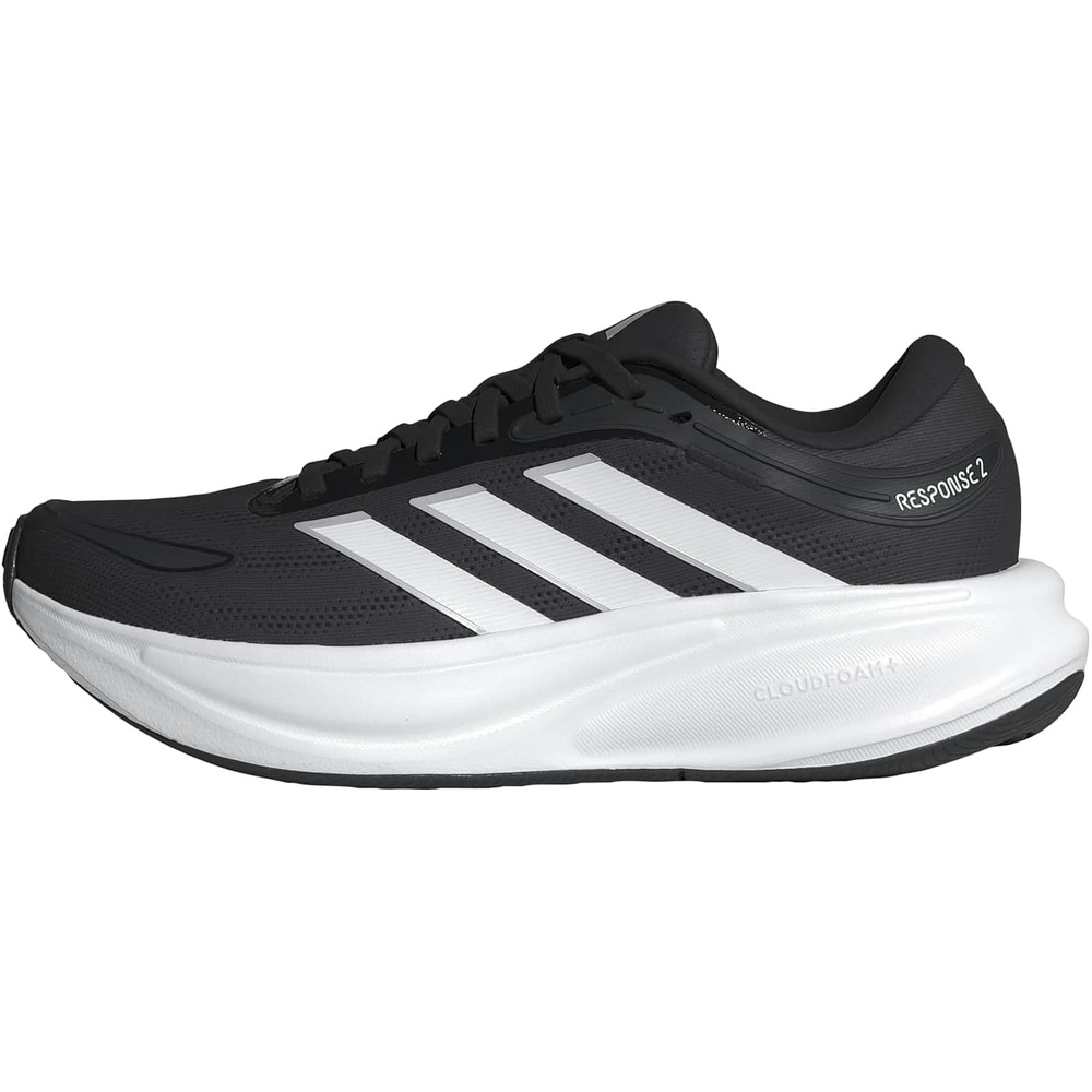 image:imageadidas Womens Response 2 Running ShoeBlackSilver MetallicBlack