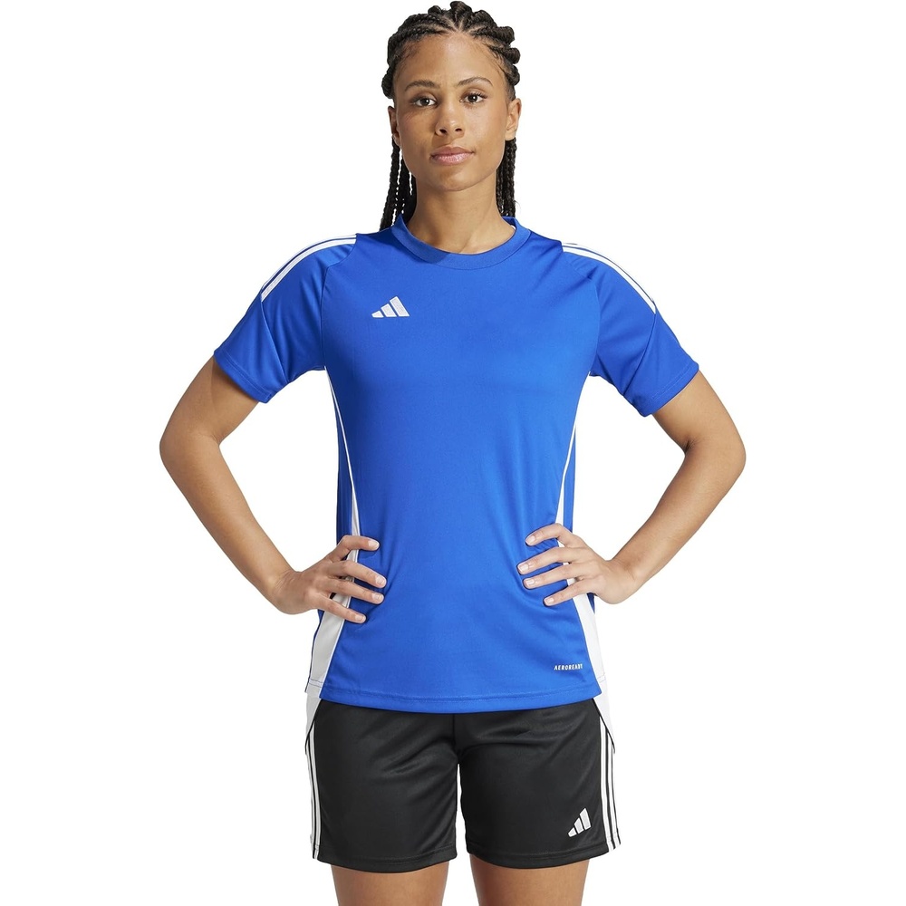 image:imageadidas Womens Tiro 24 JerseyTeam Royal BlueWhite