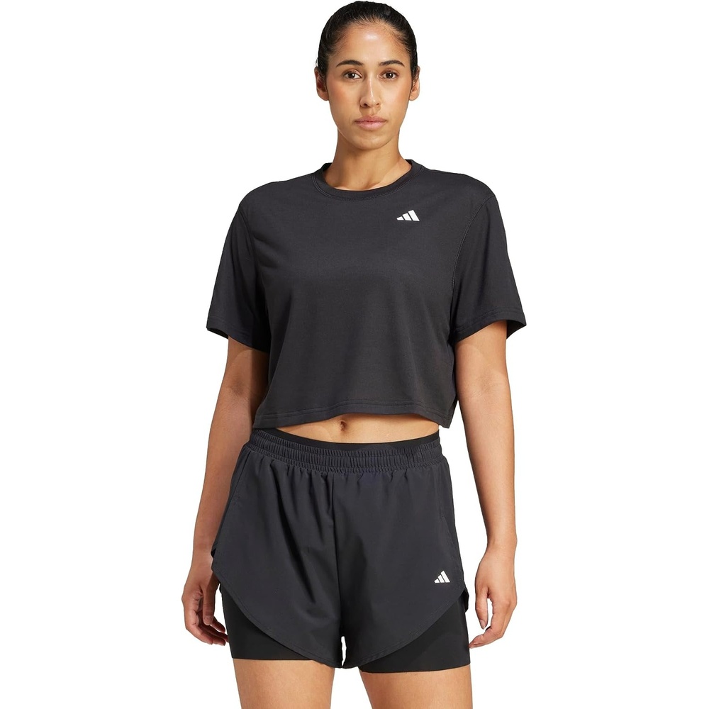 image:imageadidas Womens Train Essentials Boxy TshirtBlack