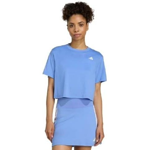 image:imageadidas Womens Train Essentials Boxy TshirtBlue Fusion