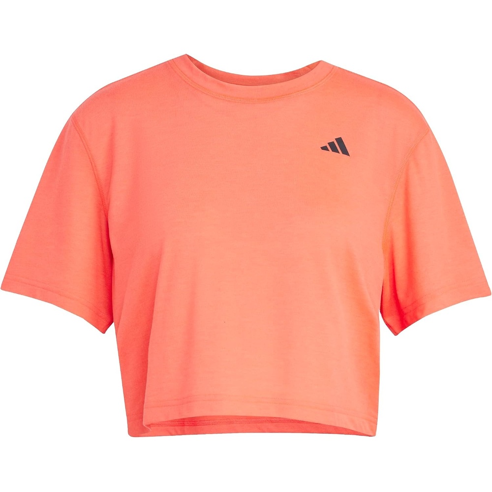 image:imageadidas Womens Train Essentials Boxy TshirtLucid Red