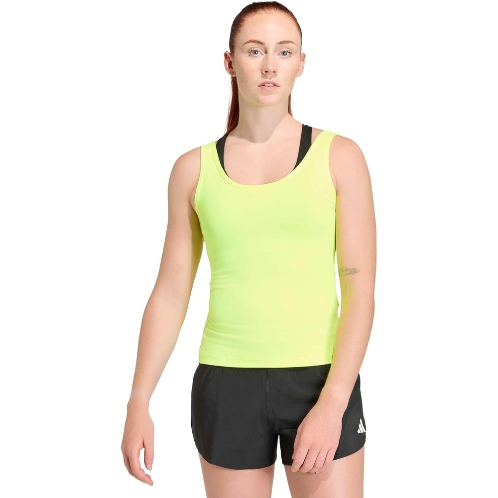 image:imageadidas Womens adi365 Essentials Camisole Running Tank TopSolar Yellow