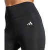 Adidas Womens Optime Essentials Stash 3/4 Leggings(Black)