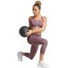 Adidas Womens Optime Essentials Stash 3/4 Leggings(Shadow Fig)