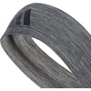 adidas Alphaskin Tie Headband(Heather Grey/Black/Grip)