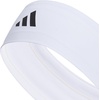 adidas Alphaskin Tie Headband(White/Black/Grip)