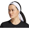 adidas Alphaskin Tie Headband(White/Black/Tie)