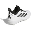 adidas Men’s Adizero Impact 2.0 Baseball(White/Black/Black)