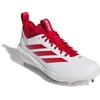 adidas Men’s Adizero Impact 2.0 Baseball(White/Team Power Red/Team Power Red)