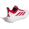 adidas Men’s Adizero Impact 2.0 Baseball(White/Team Power Red/Team Power Red)