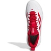 adidas Men’s Adizero Impact 2.0 Baseball(White/Team Power Red/Team Power Red)
