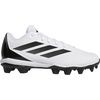 adidas Mens Adizero Impact 2.0 Molded Sneakers Shoes – White(White/Black/Black)