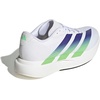 adidas Mens Adizero Pacer Running Sneakers Shoes – Beige(White/Beam Green/Night Flash)