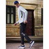 adidas Mens Response Pace Sneakers Shoes Casual – White(Dark Blue/Matte Silver/White)