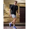 adidas Mens Response Pace Sneakers Shoes Casual – White(Lucid Blue/Matte Silver/Dark Blue)
