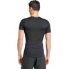 adidas Mens Techfit Compression Casual Tops Casual – Black(Black)