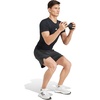 adidas Mens Techfit Compression Casual Tops Casual – Black(Black)