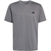 adidas Men’s Workout Essentials Feel Ready T-Shirt(Grey Five)
