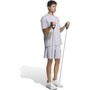 adidas Men’s Workout Essentials Feel Ready T-Shirt(Halo Silver)