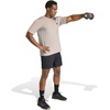 adidas Men’s Workout Essentials Feel Ready T-Shirt(Medium Grey Heather)