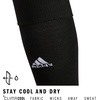 adidas Rivalry Over-the-Calf Soccer Socks 2 Pairs | Unisex, 2-Pack, Cushioned Impact Zones, Arch & Ankle Support, Secure Compression, Over-The-Calf Fit, Game & Practice Ready(1/Black/White)