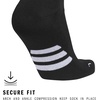 adidas Rivalry Over-the-Calf Soccer Socks 2 Pairs | Unisex, 2-Pack, Cushioned Impact Zones, Arch & Ankle Support, Secure Compression, Over-The-Calf Fit, Game & Practice Ready(Black/White/2)