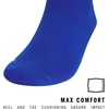 adidas Rivalry Over-the-Calf Soccer Socks 2 Pairs | Unisex, 2-Pack, Cushioned Impact Zones, Arch & Ankle Support, Secure Compression, Over-The-Calf Fit, Game & Practice Ready(Team Royal Blue/White/2)