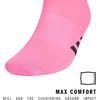 adidas Rivalry Over-the-Calf Soccer Socks 2 Pairs | Unisex, 2-Pack, Cushioned Impact Zones, Arch & Ankle Support, Secure Compression, Over-The-Calf Fit, Game & Practice Ready(Ultra Pop/Black/2)