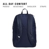 adidas Stadium Soccer Backpack 36L | Padded Laptop Sleeve, Holds A Size 5 Ball, Vented Gear Pocket, Stays Dry On Wet Fields, School Gym & Travel Ready(Team Navy Blue 2/4)
