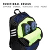 adidas Stadium Soccer Backpack 36L | Padded Laptop Sleeve, Holds A Size 5 Ball, Vented Gear Pocket, Stays Dry On Wet Fields, School Gym & Travel Ready(Team Navy Blue/3)