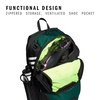 adidas Stadium Soccer Backpack 36L | Padded Laptop Sleeve, Holds A Size 5 Ball, Vented Gear Pocket, Stays Dry On Wet Fields, School Gym & Travel Ready(Team Dark Green/3)