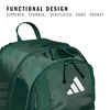 adidas Stadium Soccer Backpack 36L | Padded Laptop Sleeve, Holds A Size 5 Ball, Vented Gear Pocket, Stays Dry On Wet Fields, School Gym & Travel Ready(Team Dark Green/4)