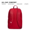 adidas Stadium Soccer Backpack 36L | Padded Laptop Sleeve, Holds A Size 5 Ball, Vented Gear Pocket, Stays Dry On Wet Fields, School Gym & Travel Ready(Team Power Red 2/White/4)