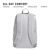 adidas Stadium Soccer Backpack 36L | Padded Laptop Sleeve, Holds A Size 5 Ball, Vented Gear Pocket, Stays Dry On Wet Fields, School Gym & Travel Ready(Team Light Grey/4)