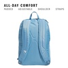 adidas Stadium Soccer Backpack 36L | Padded Laptop Sleeve, Holds A Size 5 Ball, Vented Gear Pocket, Stays Dry On Wet Fields, School Gym & Travel Ready(Team Light Blue/4)