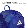 adidas Stadium Soccer Backpack 36L | Padded Laptop Sleeve, Holds A Size 5 Ball, Vented Gear Pocket, Stays Dry On Wet Fields, School Gym & Travel Ready(Team Royal Blue/4)